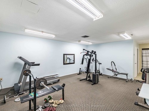 308-20 William Roe Boulevard, Newmarket, ON - Indoor Photo Showing Gym Room
