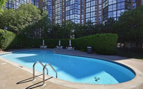 903-725 King Street W, Toronto, ON - Outdoor With In Ground Pool With Backyard