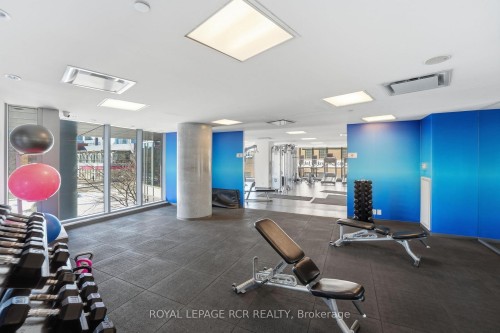 1210-150 East Liberty Street, Toronto, ON - Indoor Photo Showing Gym Room