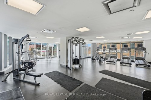 1210-150 East Liberty Street, Toronto, ON - Indoor Photo Showing Gym Room