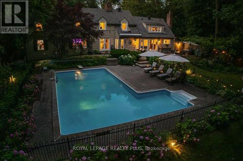 1258 Ravine Drive, Mississauga, ON - Outdoor With In Ground Pool
