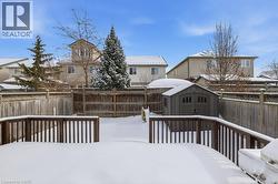 Fully fenced private yard with deck and shed - 