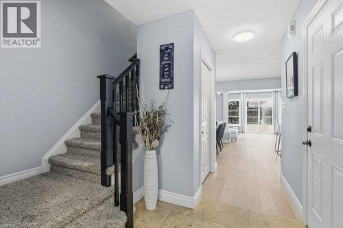 Bright front entry with large closet - 26 Helena Feasby Street, Kitchener, ON - Indoor Photo Showing Other Room