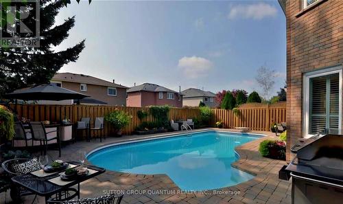 314 Leacock Avenue, Oakville, ON - Outdoor With In Ground Pool With Deck Patio Veranda