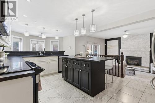 117 Miller Drive, Hamilton, ON - Indoor Photo Showing Kitchen With Upgraded Kitchen