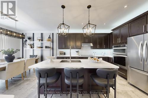 52 Mcechearn Crescent, Caledon, ON - Indoor Photo Showing Kitchen With Double Sink