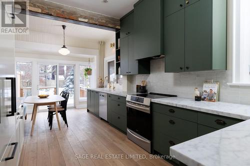 97 Marion Street, Toronto, ON - Indoor Photo Showing Kitchen With Upgraded Kitchen