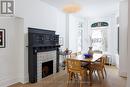 97 Marion Street, Toronto, ON  - Indoor Photo Showing Dining Room With Fireplace 