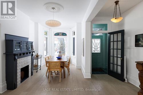 97 Marion Street, Toronto, ON - Indoor With Fireplace