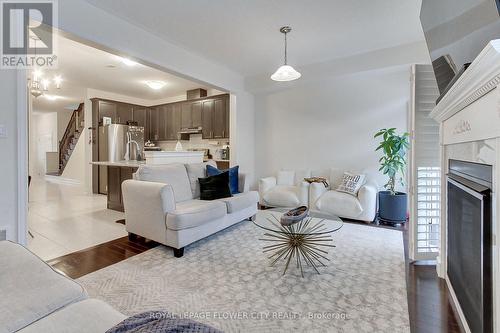 101 Huguenot Road, Oakville, ON - Indoor Photo Showing Living Room With Fireplace