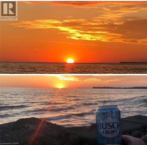 Water view at sunset - 17 Maple Lane, Rainham, ON - Outdoor With Body Of Water With View