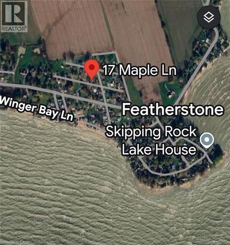 Map / location of featherstone community - 17 Maple Lane, Rainham, ON -  With View