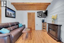 fans and electical lights included plus a 4 x 12 storage area off living room - 