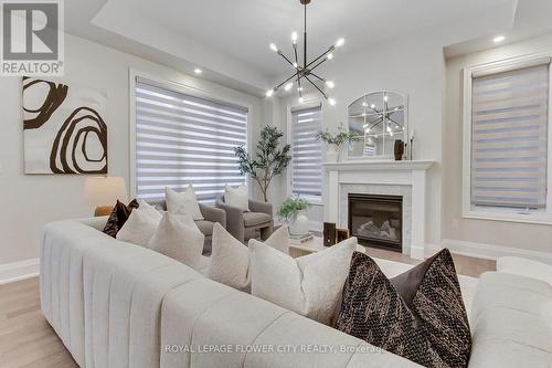 3379 Post Road, Oakville, ON - Indoor Photo Showing Living Room With Fireplace