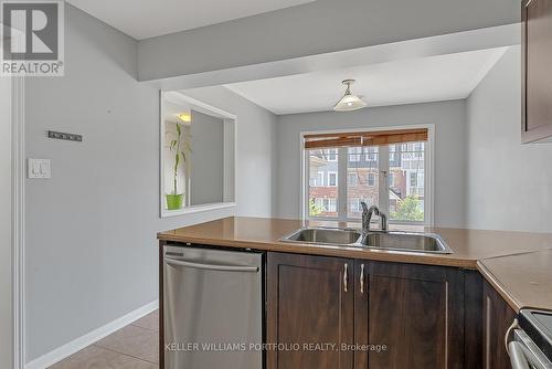 32 Affleck Road, Brampton, ON - Indoor Photo Showing Kitchen With Double Sink