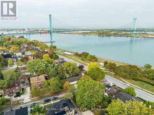 2437 Riverside Drive W, Windsor, ON - Outdoor With Body Of Water With View