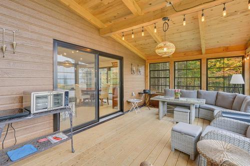 Véranda - 2207 Ch. Du Golf, Sainte-Lucie-Des-Laurentides, QC - Outdoor With Deck Patio Veranda With Exterior