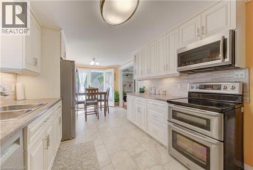 55 Gracefield Crescent, Kitchener, ON - Indoor Photo Showing Kitchen With Double Sink