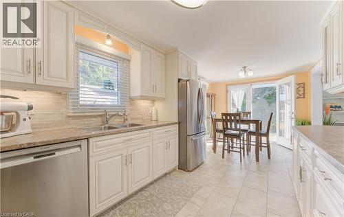 55 Gracefield Crescent, Kitchener, ON - Indoor Photo Showing Kitchen With Double Sink