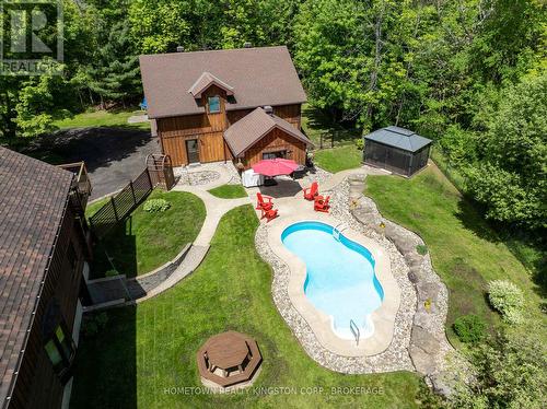 199 Kelly'S Road, Rideau Lakes, ON - Outdoor With In Ground Pool With Deck Patio Veranda