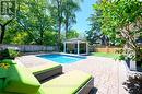 287 Macdonald Road, Oakville (Oo Old Oakville), ON  - Outdoor With In Ground Pool With Deck Patio Veranda With Backyard 