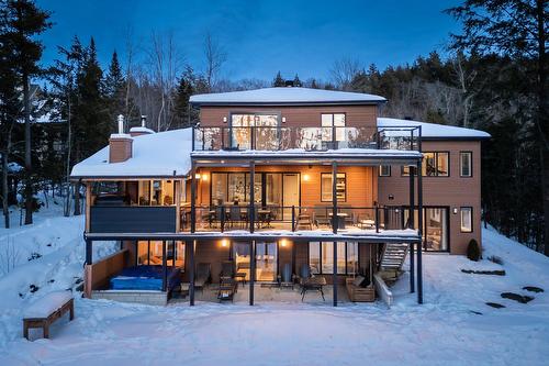 Face arrière - 220 Rue De L'Archipel, Saint-Denis-De-Brompton, QC - Outdoor With Deck Patio Veranda