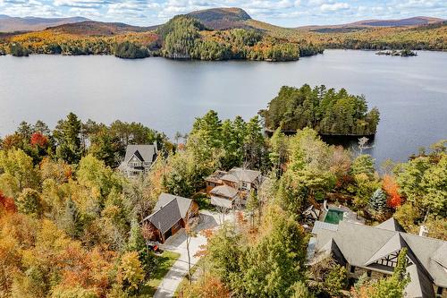 Photo aérienne - 220 Rue De L'Archipel, Saint-Denis-De-Brompton, QC - Outdoor With Body Of Water With View