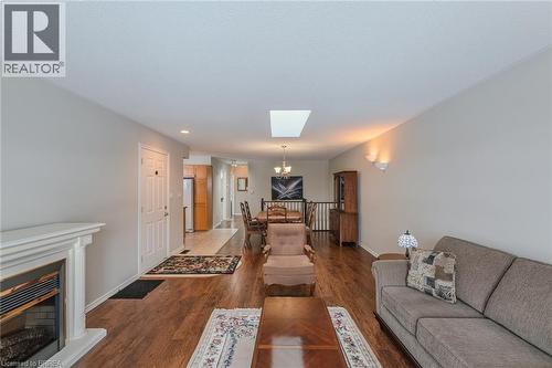 229 Lynden Road Unit# 14, Brantford, ON - Indoor Photo Showing Living Room With Fireplace