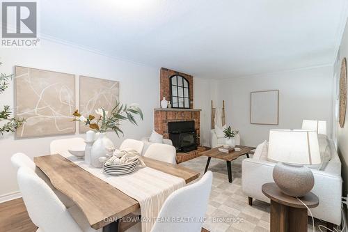 81 Trudeau Drive, Clarington, ON - Indoor With Fireplace