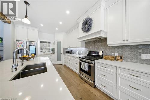 1201 Middleton-North Walsingham Townline, Delhi, ON - Indoor Photo Showing Kitchen With Double Sink With Upgraded Kitchen
