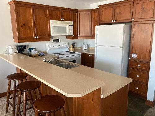 Cuisine - 1-185 Rue Du Mont-Plaisant, Mont-Tremblant, QC - Indoor Photo Showing Kitchen With Double Sink