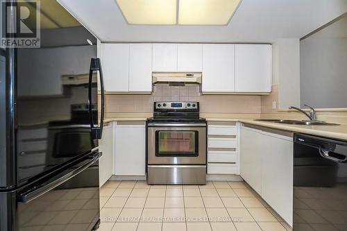 1201E - 325 Webb Drive, Mississauga, ON - Indoor Photo Showing Kitchen With Double Sink