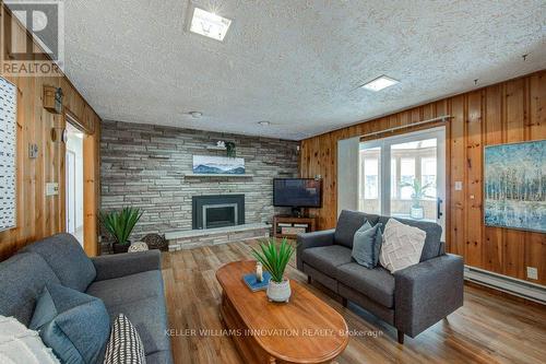 6691 Perth Line 44, West Perth, ON - Indoor Photo Showing Living Room With Fireplace