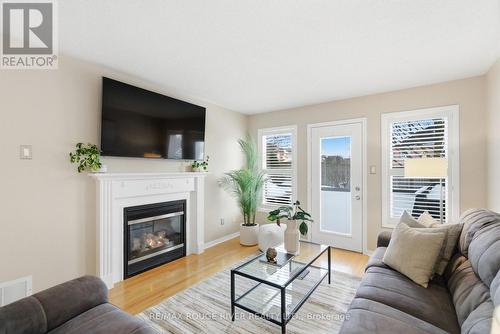 1016 Mcquay Boulevard, Whitby (Lynde Creek), ON - Indoor Photo Showing Living Room With Fireplace