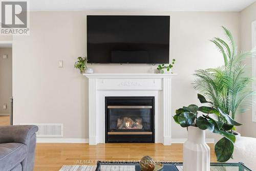 1016 Mcquay Boulevard, Whitby (Lynde Creek), ON - Indoor Photo Showing Living Room With Fireplace