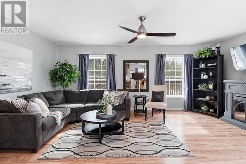 1262 Quin-Mo-Lac Road, Tweed (Hungerford (Twp)), ON - Indoor Photo Showing Living Room With Fireplace