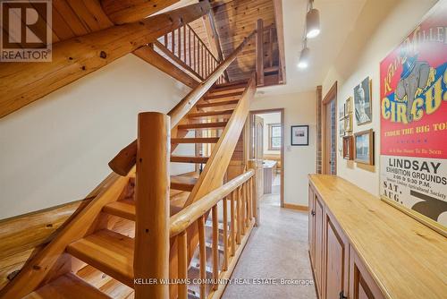 Stairs to Third Level Loft Space - 197 Hillside Drive, Kawartha Lakes (Somerville), ON - Indoor Photo Showing Other Room