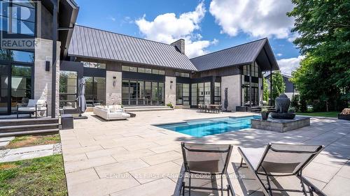 3819 Deer Trail, London South (South V), ON - Outdoor With In Ground Pool With Deck Patio Veranda