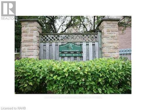 Welcome to Livingstone Lane Condominiums! - 51 - 26 Moss Boulevard, Hamilton, ON - Outdoor