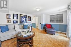 Generous Family Room Featuring a Cozy Gas Stove - 