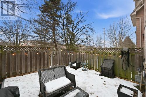 Private and Fully Fenced Backyard - 51 - 26 Moss Boulevard, Hamilton, ON - Outdoor