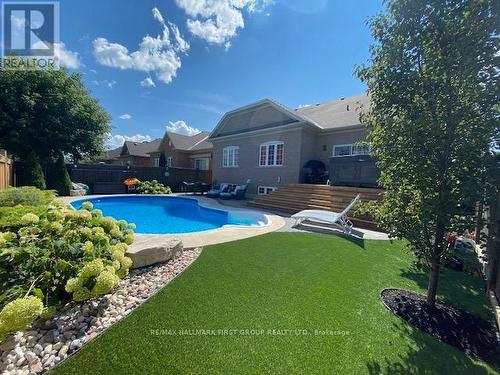 11 Lonetto Street, Whitby, ON - Outdoor With In Ground Pool