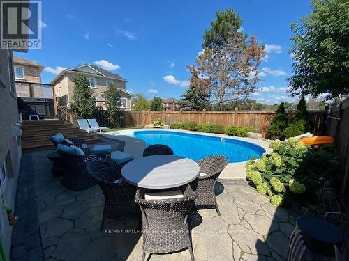 11 Lonetto Street, Whitby, ON - Outdoor With In Ground Pool With Backyard