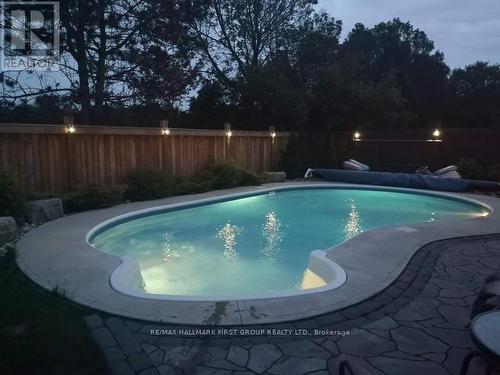11 Lonetto Street, Whitby, ON - Outdoor With In Ground Pool With Backyard
