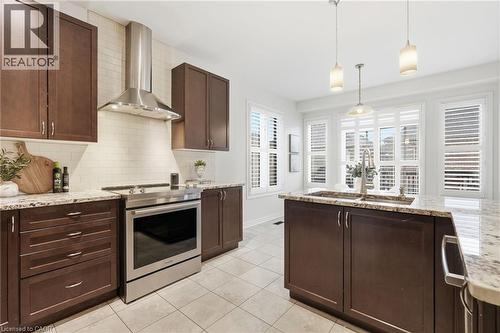 4268 Ryan Lane, Burlington, ON - Indoor Photo Showing Kitchen With Double Sink