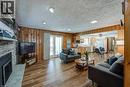 6691 Perth Line 44, Bornholm, ON  - Indoor Photo Showing Living Room With Fireplace 
