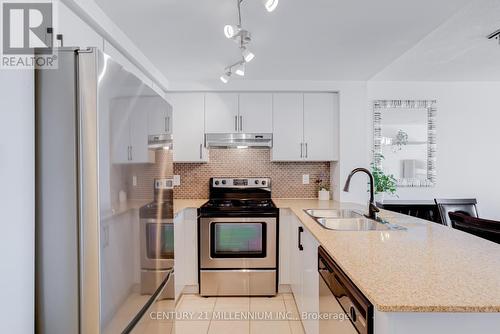 1503 - 9 George Street, Brampton, ON - Indoor Photo Showing Kitchen With Upgraded Kitchen