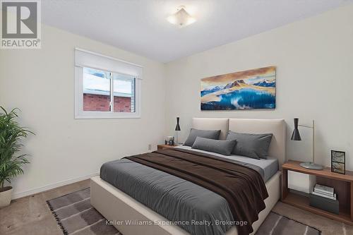 Digitally Staged - 943 Playfair Road, Midland, ON - Indoor Photo Showing Bedroom