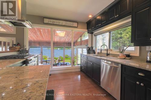 2310 Salmon Bay Road, Douro-Dummer, ON - Indoor Photo Showing Kitchen