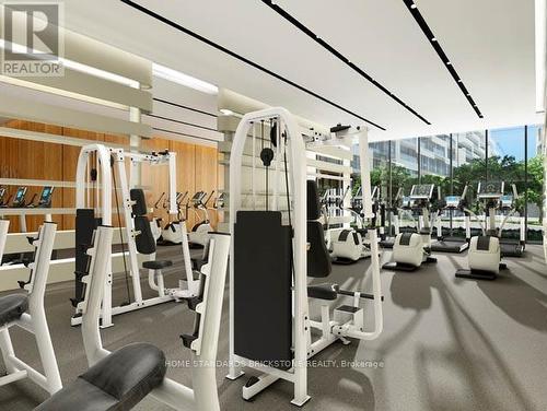 733 - 25 Adra Grado Way, Toronto, ON - Indoor Photo Showing Gym Room